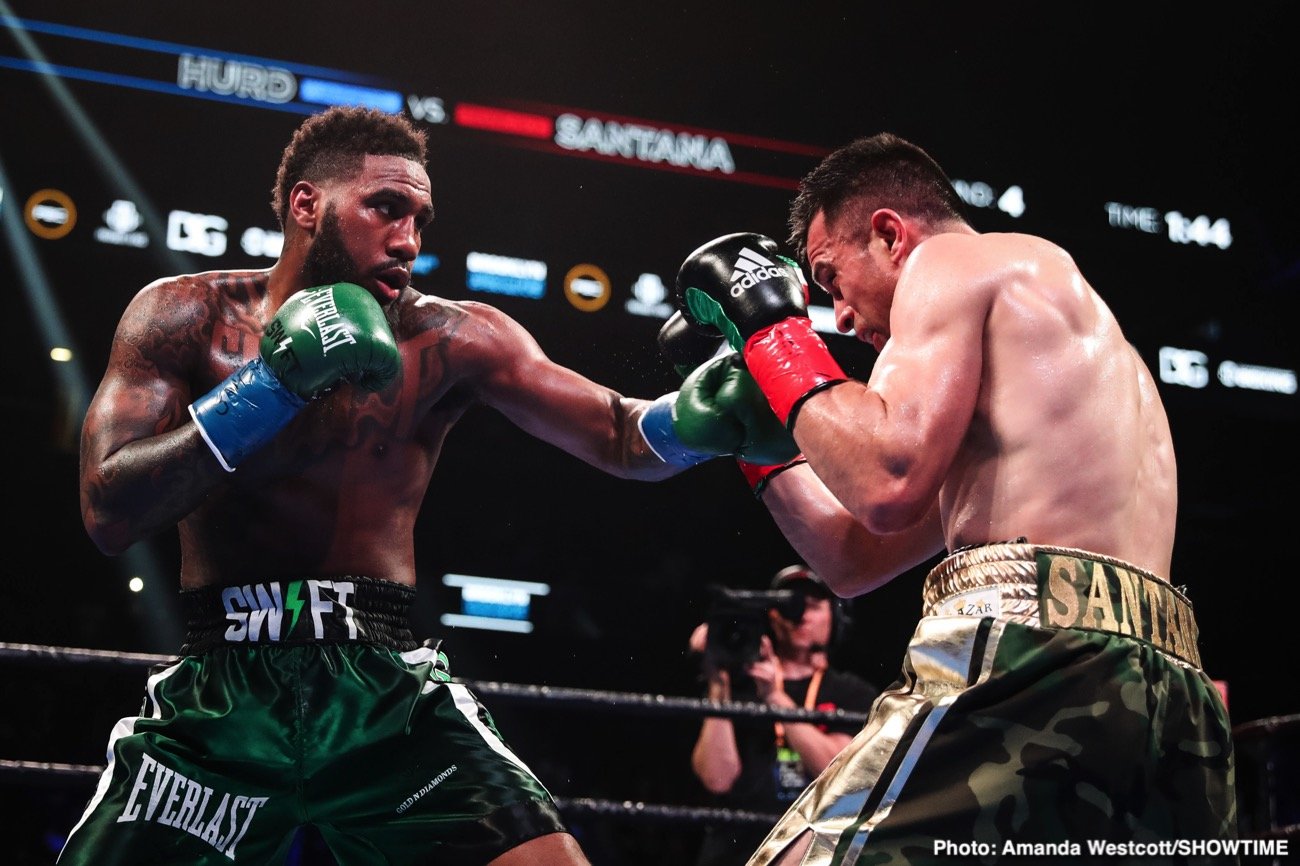 RESULTS: Jarrett Hurd Outpoints Francisco Santana