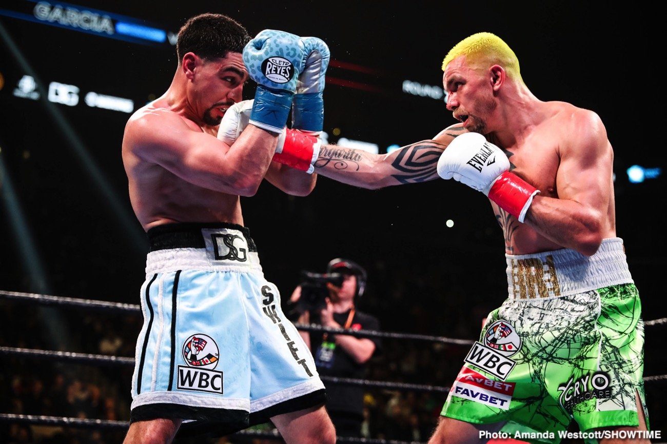 Live Updates: Garcia decisions Redkach & Hurd defeats Santana