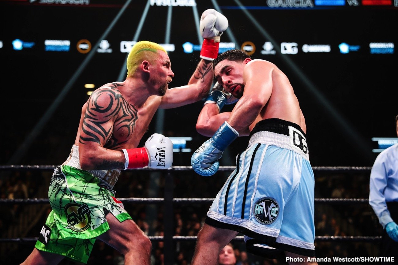 Live Updates: Garcia decisions Redkach & Hurd defeats Santana
