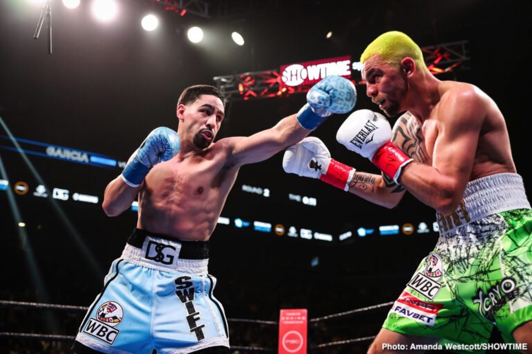 Live Updates: Garcia decisions Redkach & Hurd defeats Santana