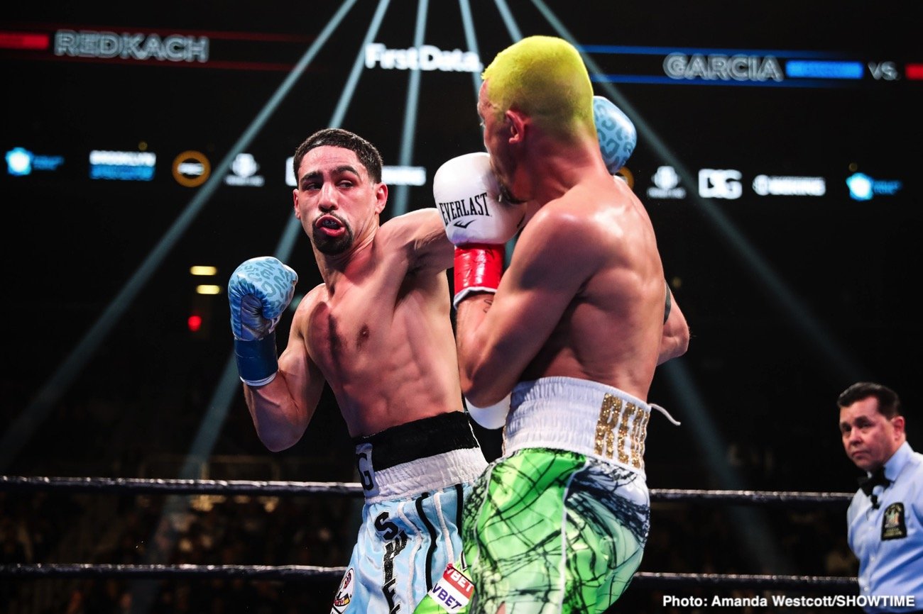 Live Updates: Garcia decisions Redkach & Hurd defeats Santana