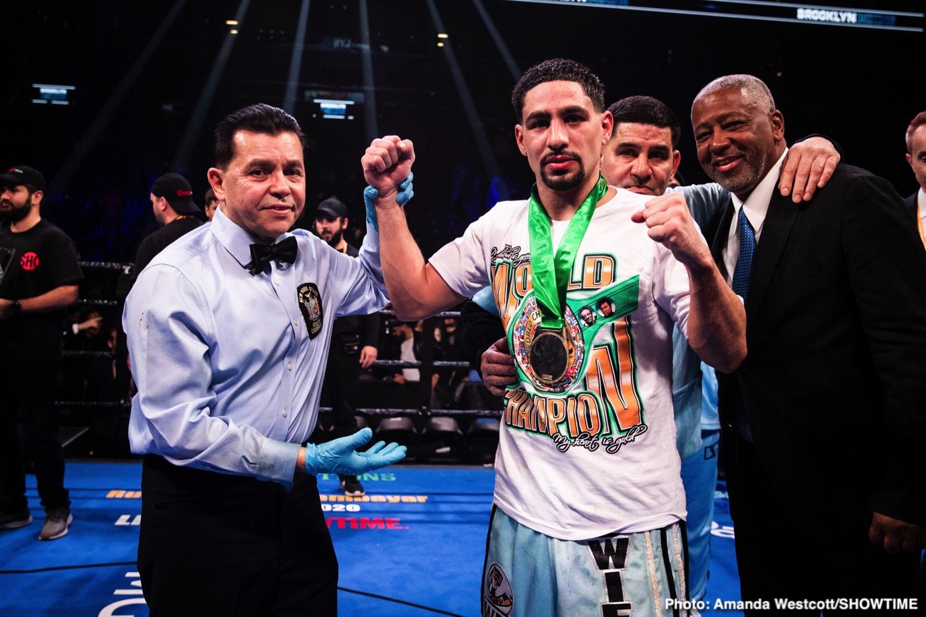 Haney previews Errol Spence Jr vs. Danny Garcia PPV match on Nov.21