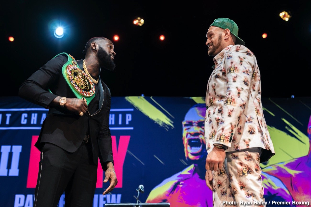Deontay Wilder and Tyson Fury 2 LA press conference quotes