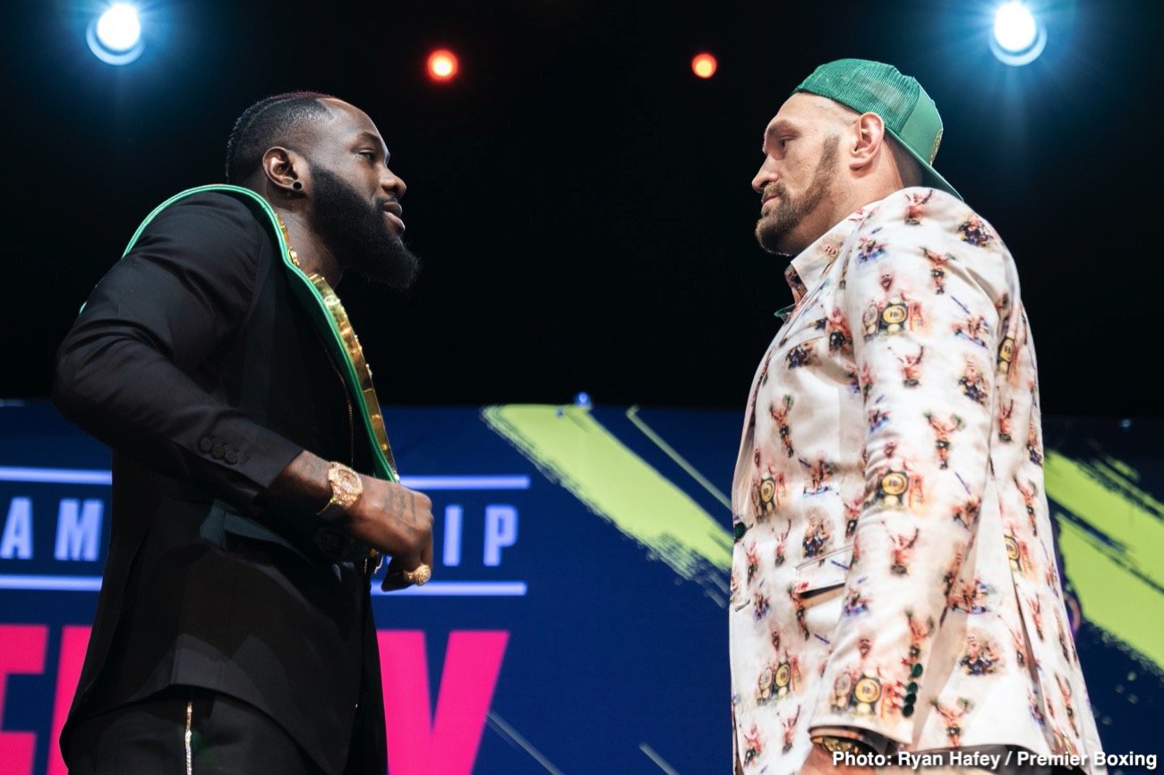 Deontay Wilder and Tyson Fury 2 LA press conference quotes