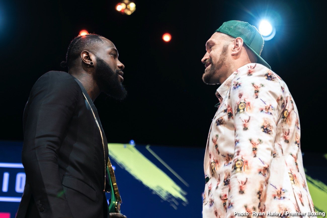 Deontay Wilder and Tyson Fury 2 LA press conference quotes