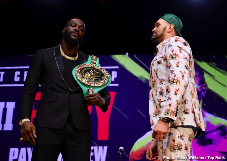 Deontay Wilder and Tyson Fury 2 LA press conference quotes