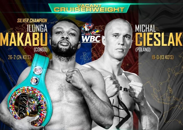 RESULTS: Illunga Makabu Captures Vacant WBC Cruiser Crown With Win Over Michal Cieslak