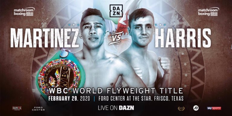 Julio Cesar Martinez battles Jay Harris on February 29 in Frisco, Texas