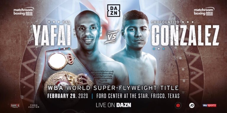 Kal Yafai defends against Roman 'Chocolatito' Gonzalez on February 29 on DAZN in Frisco, TX