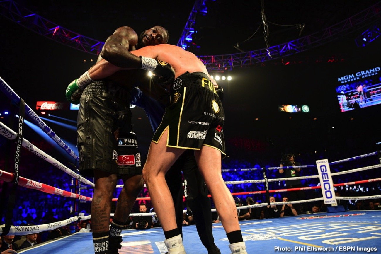 LIVE RESULTS: Tyson Fury stops Deontay Wilder @ MGM Grand!