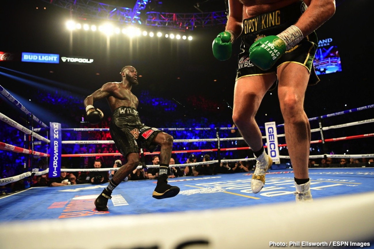 LIVE RESULTS: Tyson Fury stops Deontay Wilder @ MGM Grand!