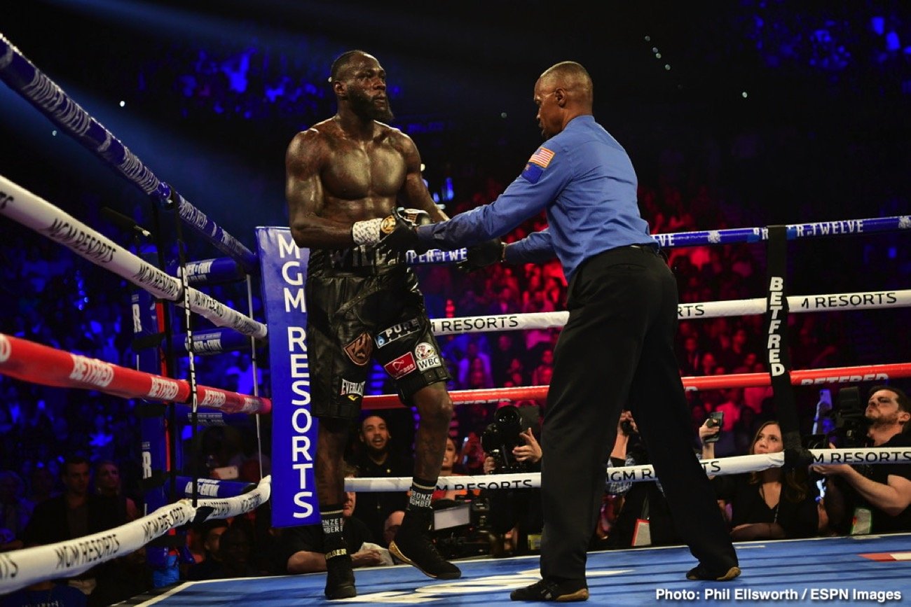 Johnny Nelson to Deontay Wilder: You're not the King anymore