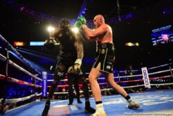 Wilder - Fury II - February 22, 2020 Deontay Wilder, Tyson Fury - Tyson Fury was as good as his word and then some tonight in Las Vegas. Jumping right on Deontay Wilder as he said he would do, Fury gave Wilder an absolute beating for six-and-a-half rounds. Bloodied, battered and downed twice during the one-sided fight, Wilder was finally saved by his corner as the towel was thrown in at the 1.39 mark of round seven.