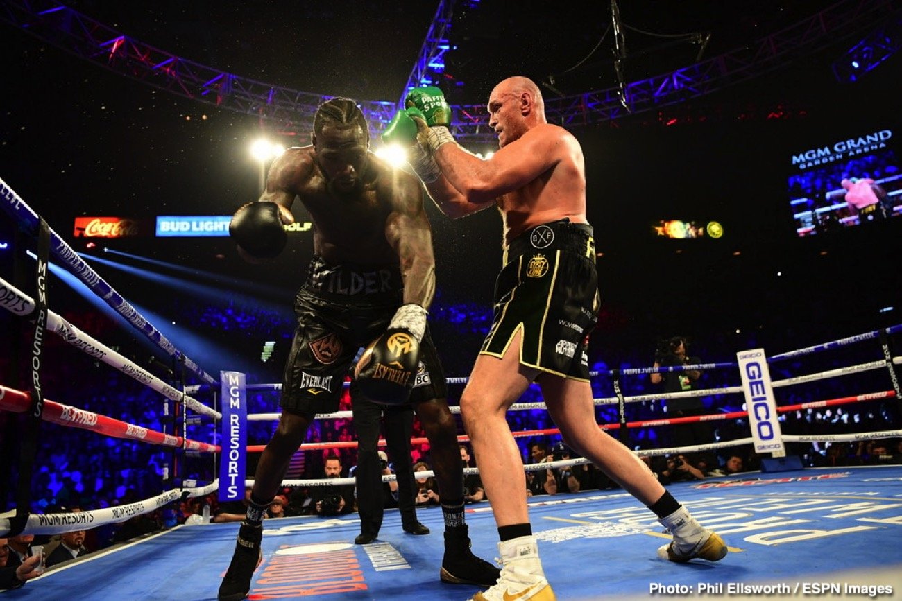 LIVE RESULTS: Tyson Fury stops Deontay Wilder @ MGM Grand!