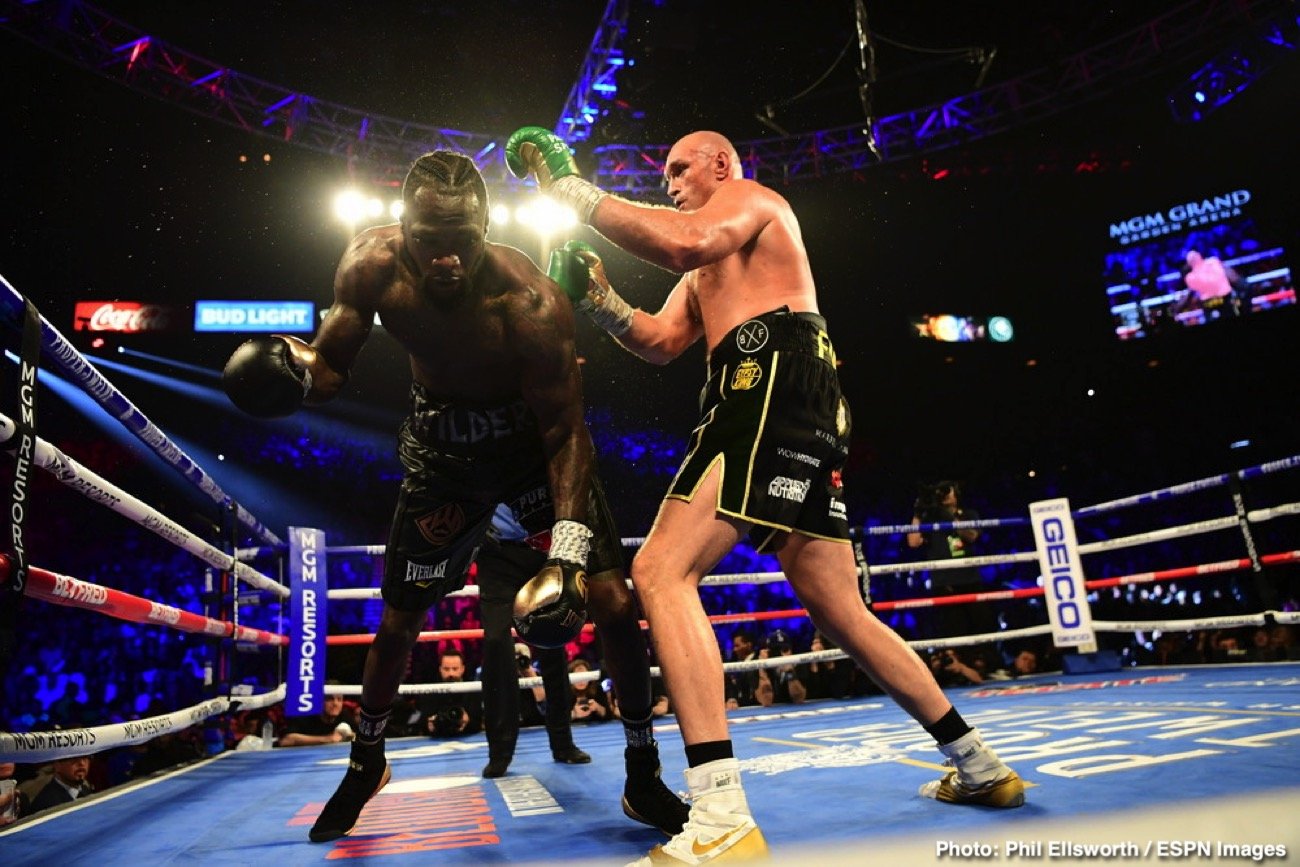LIVE RESULTS: Tyson Fury stops Deontay Wilder @ MGM Grand!
