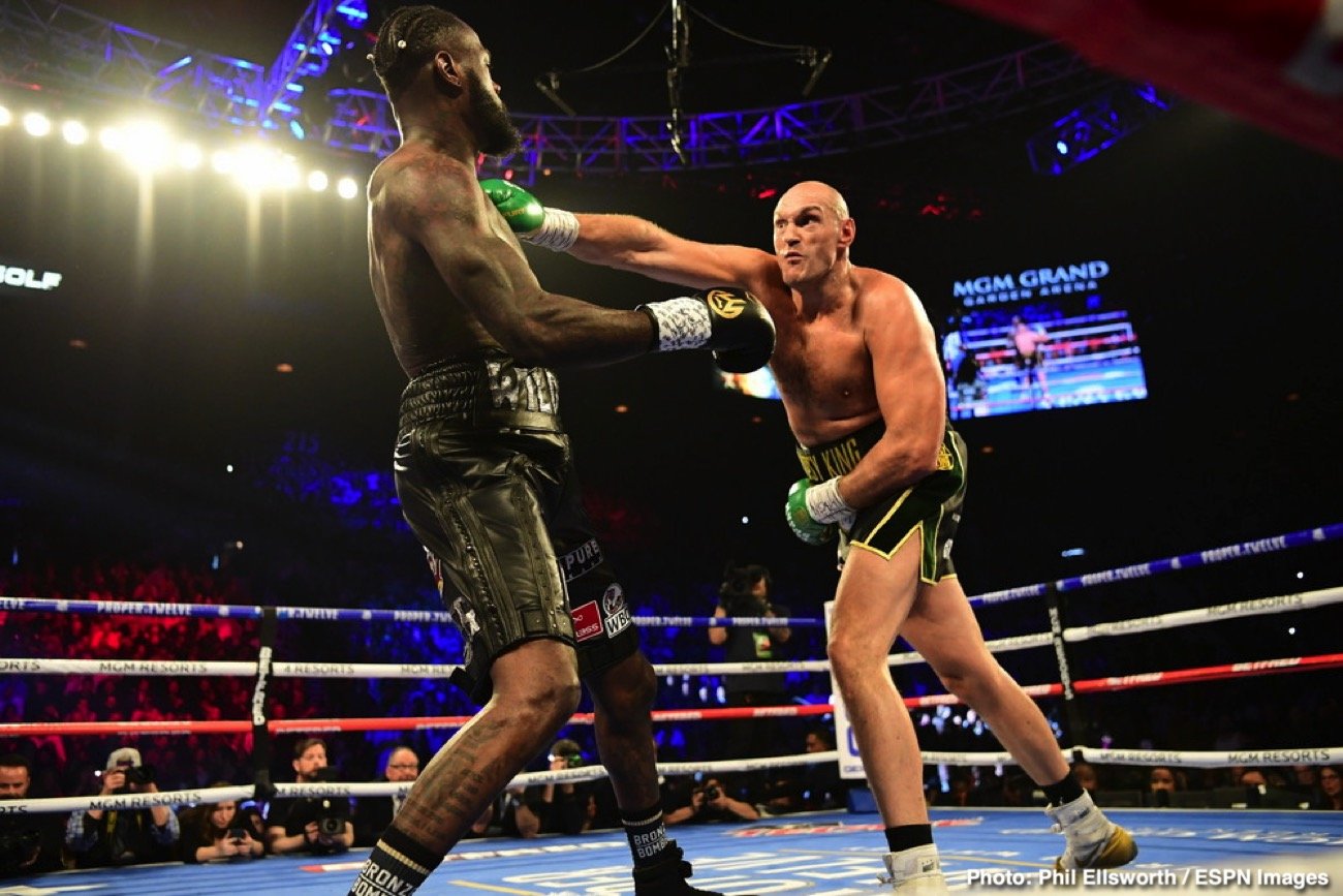 LIVE RESULTS: Tyson Fury stops Deontay Wilder @ MGM Grand!
