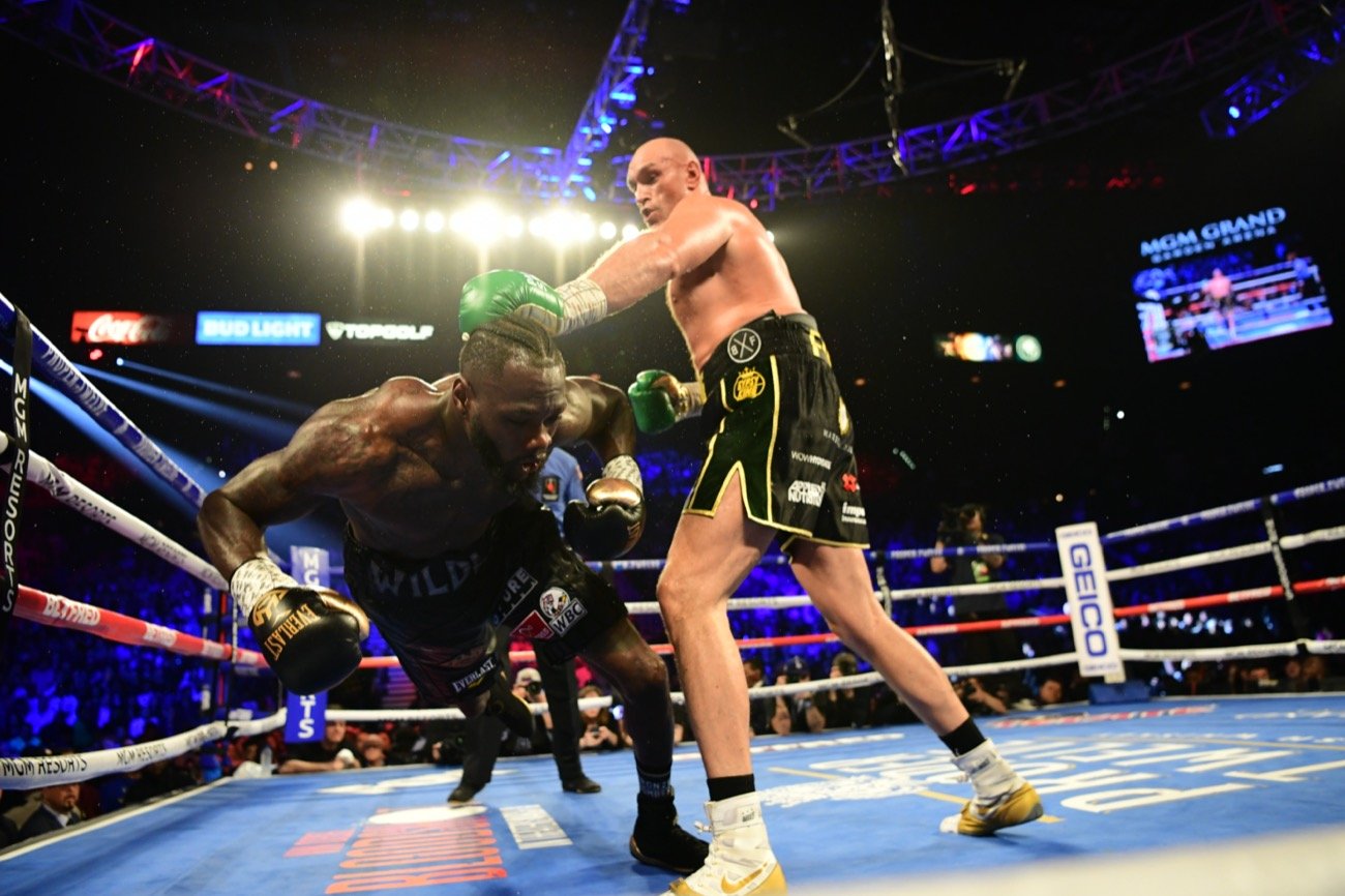 LIVE RESULTS: Tyson Fury stops Deontay Wilder @ MGM Grand!