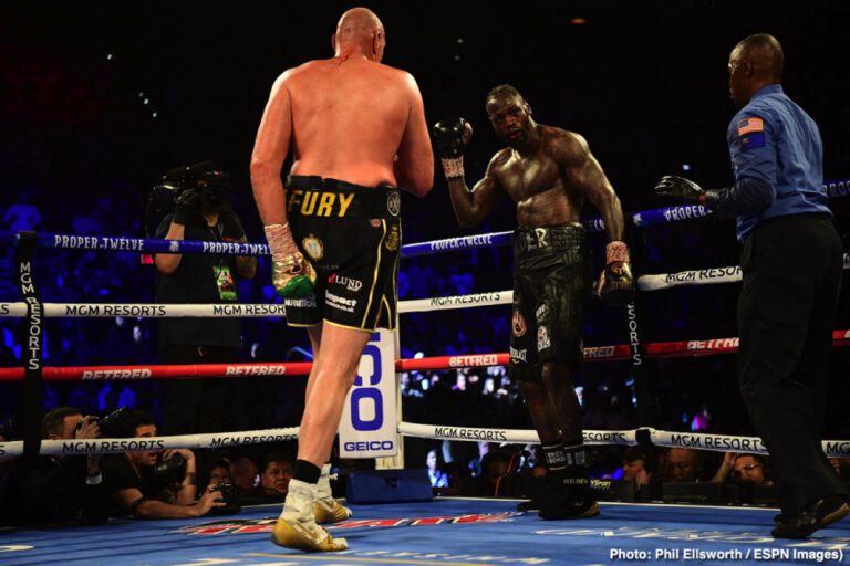 Fury - Wilder III Off Due To Rematch Clause Expiring?