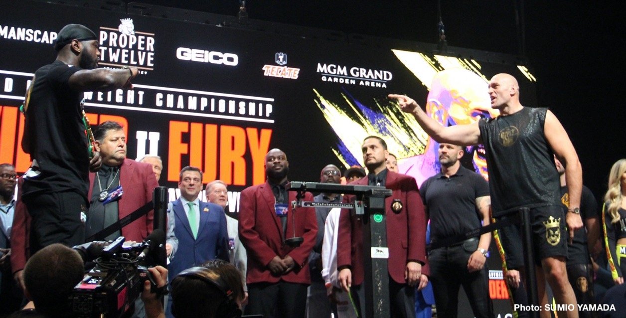 WATCH LIVE: Wilder vs Fury II Weigh In - Live Stream