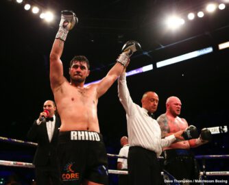 Dave Allen vs Dorian Darch David Allen, Dorian Darch, Eddie Hearn, Kell Brook, Kid Galahad, Mark DeLuca - Kell Brook (39-2, 27 KOs) looked as good as new on Saturday night in returning from a 14 month layoff to crush his over-matched opponent Mark DeLuca (24-2, 13 KOs) in stopping him in the 7th round at the FlyDSA Arena in Sheffield, England.
