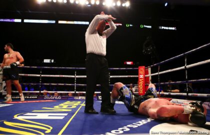 Dave Allen vs Dorian Darch David Allen, Dorian Darch, Eddie Hearn, Kell Brook, Kid Galahad, Mark DeLuca - Kell Brook (39-2, 27 KOs) looked as good as new on Saturday night in returning from a 14 month layoff to crush his over-matched opponent Mark DeLuca (24-2, 13 KOs) in stopping him in the 7th round at the FlyDSA Arena in Sheffield, England.