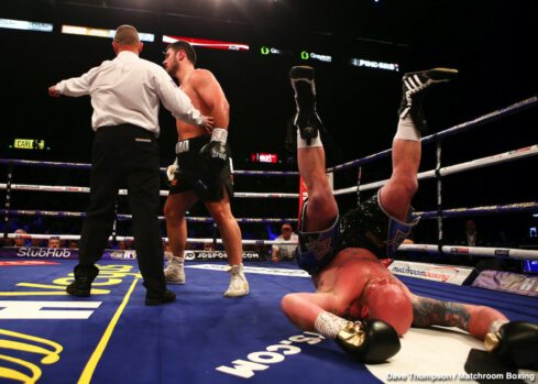 Dave Allen vs Dorian Darch Claudio Marrero, Kell Brook, Kid Galahad, Liam Smith, Mark DeLuca - Kell Brook returned from a 14 month hiatus from the ring to stop Mark DeLuca in seven rounds at the FlyDSA Arena in Sheffield, live on Sky Sports in the UK and DAZN in the US.