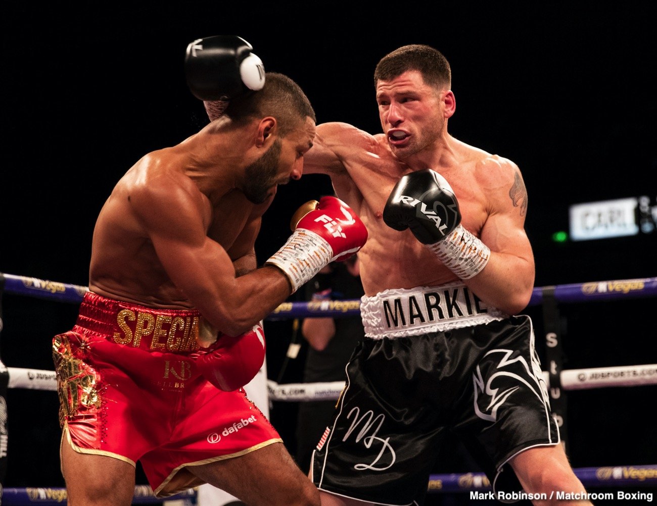 Boxing photo: David Allen, Eddie Hearn, Kell Brook, Kid Galahad image Brook stops DeLuca - Sheffield Live Updates