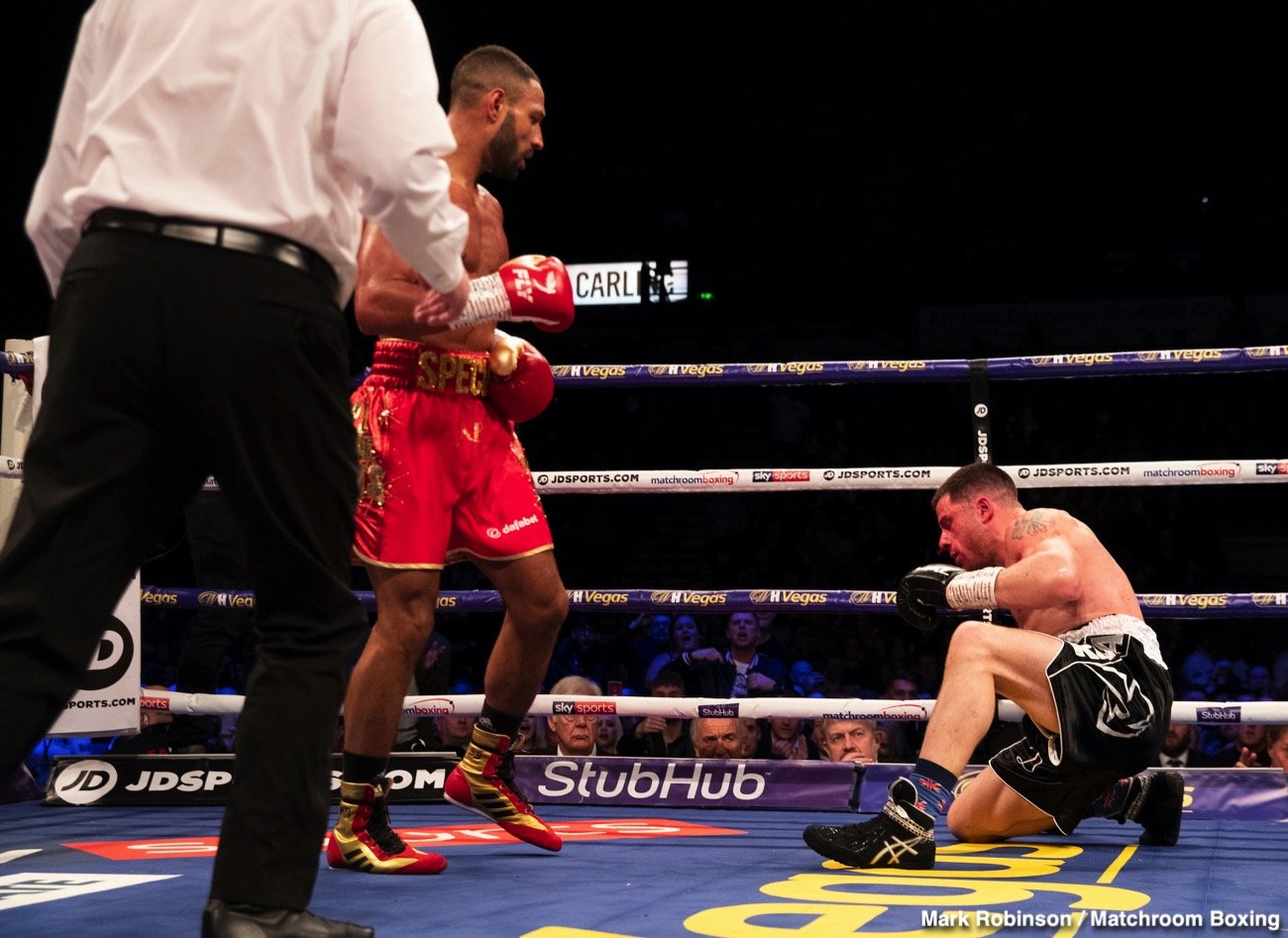 Boxing photo: Kell Brook, Kid Galahad, Liam Smith image RESULTS: Kell Brook annihilates Mark DeLuca