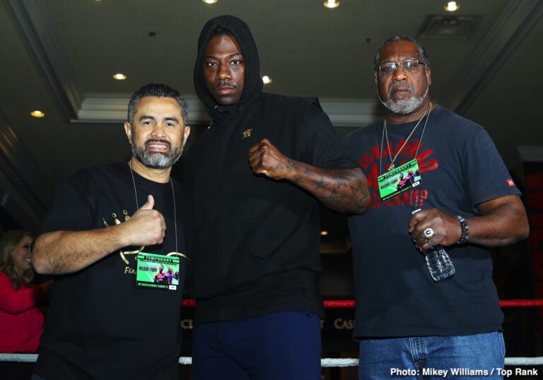 Wilder vs. Fury II undercard Media Workout Photos