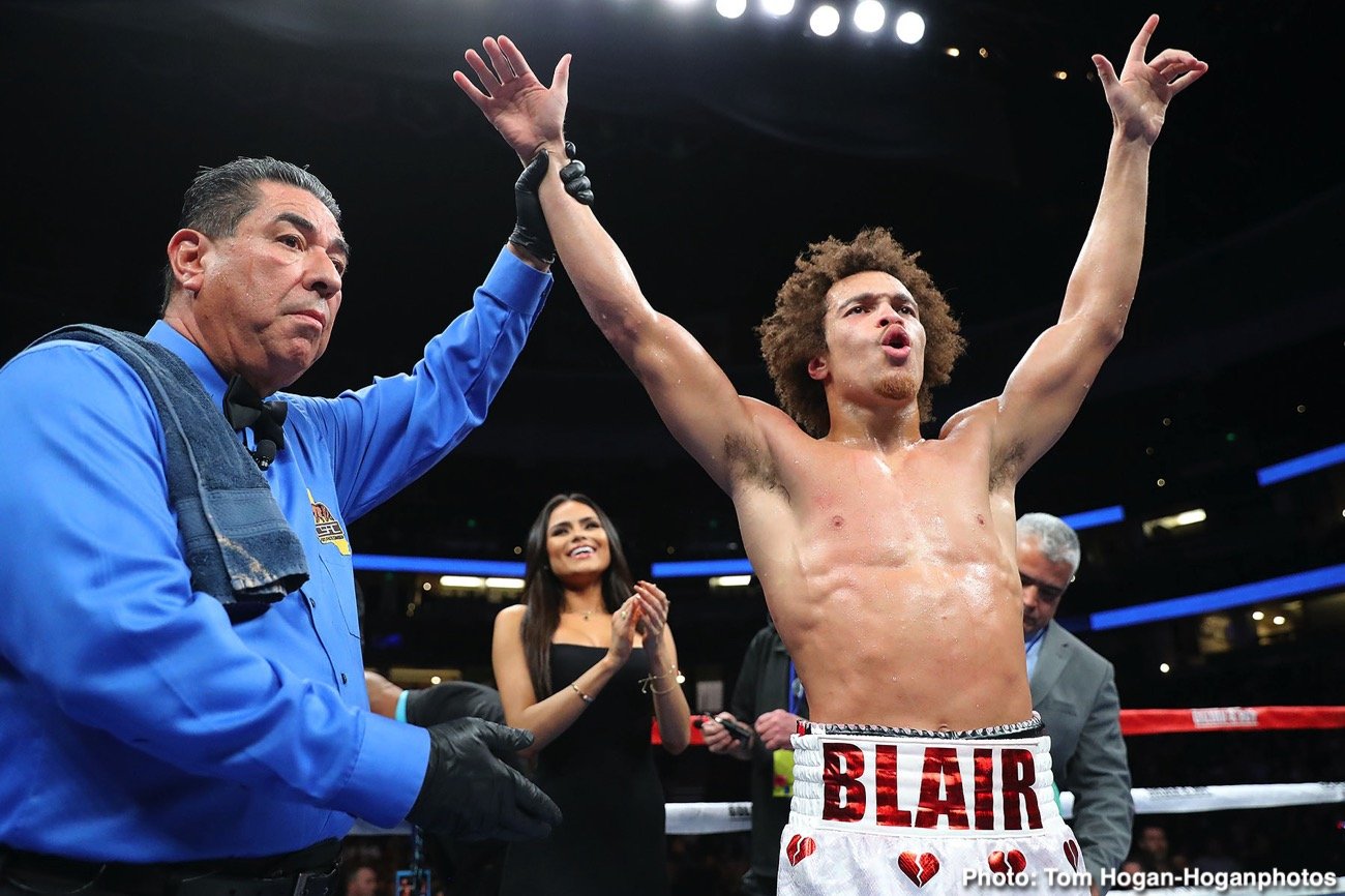 Blair Cobbs boxing image / photo