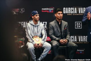 DAZN Jay Harris Jessie Vargas Joseph Parker Julio Cesar Martinez Kal Yafai Mikey Garcia Roman Gonzalez Shawndell Winters