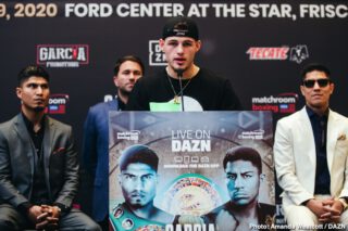 DAZN Jay Harris Jessie Vargas Joseph Parker Julio Cesar Martinez Kal Yafai Mikey Garcia Roman Gonzalez Shawndell Winters