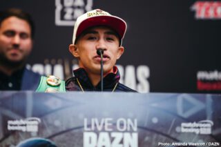 DAZN Jay Harris Jessie Vargas Joseph Parker Julio Cesar Martinez Kal Yafai Mikey Garcia Roman Gonzalez Shawndell Winters