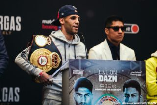 DAZN Jay Harris Jessie Vargas Joseph Parker Julio Cesar Martinez Kal Yafai Mikey Garcia Roman Gonzalez Shawndell Winters