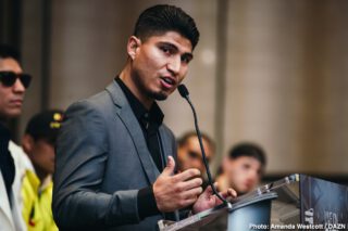 DAZN Jay Harris Jessie Vargas Joseph Parker Julio Cesar Martinez Kal Yafai Mikey Garcia Roman Gonzalez Shawndell Winters