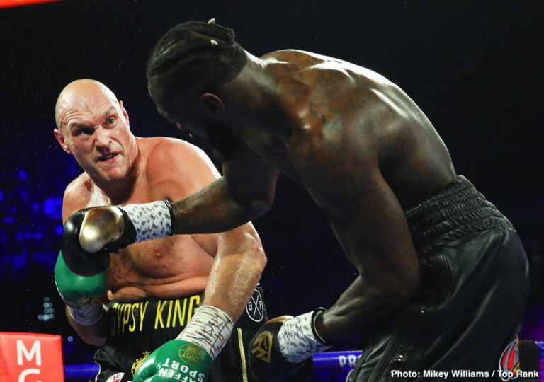 Tyson Fury signs for Deontay Wilder fight on July 24th