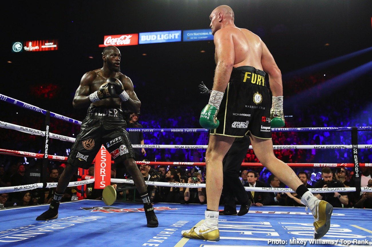 Holyfield shocked at Wilder's performance against Fury