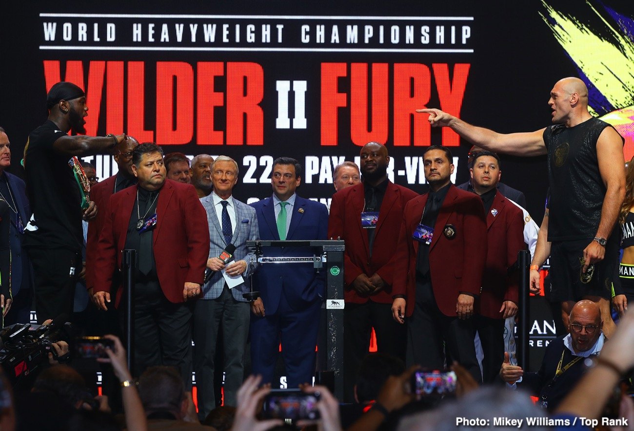 Deontay Wilder Tyson Fury