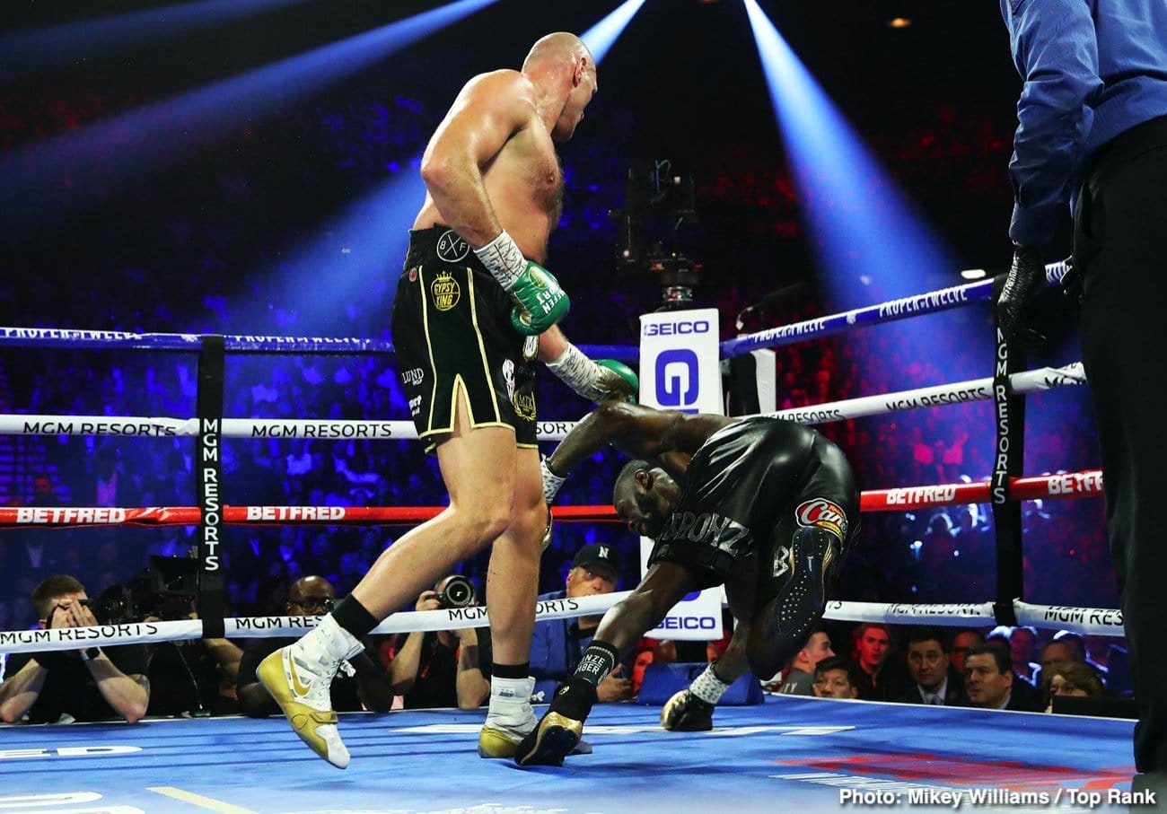 Tyson Fury wants Deontay Wilder to accept that he lost last time