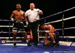 Donte Dixon vs Eduardo Valverde Claudio Marrero, Kell Brook, Kid Galahad, Liam Smith, Mark DeLuca - Kell Brook returned from a 14 month hiatus from the ring to stop Mark DeLuca in seven rounds at the FlyDSA Arena in Sheffield, live on Sky Sports in the UK and DAZN in the US.