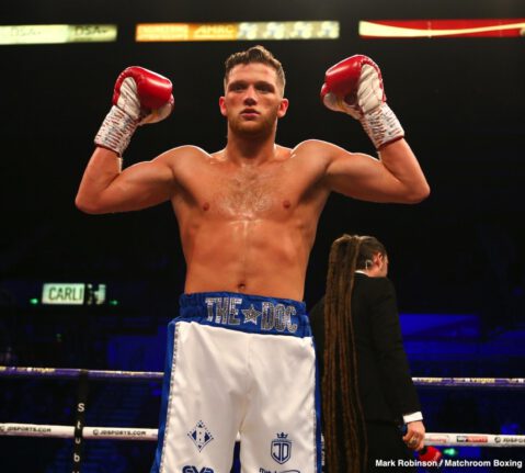 John Docherty vs Pablo Mendoza Claudio Marrero, Kell Brook, Kid Galahad, Liam Smith, Mark DeLuca - Kell Brook returned from a 14 month hiatus from the ring to stop Mark DeLuca in seven rounds at the FlyDSA Arena in Sheffield, live on Sky Sports in the UK and DAZN in the US.