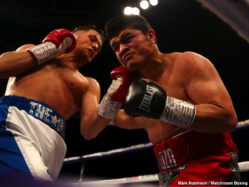 John Docherty vs Pablo Mendoza David Allen, Dorian Darch, Eddie Hearn, Kell Brook, Kid Galahad, Mark DeLuca - Kell Brook (39-2, 27 KOs) looked as good as new on Saturday night in returning from a 14 month layoff to crush his over-matched opponent Mark DeLuca (24-2, 13 KOs) in stopping him in the 7th round at the FlyDSA Arena in Sheffield, England.