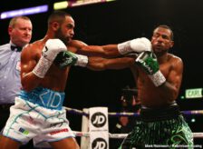 Kid Galahad vs Claudio Marrero Claudio Marrero, Kell Brook, Kid Galahad, Liam Smith, Mark DeLuca - Kell Brook returned from a 14 month hiatus from the ring to stop Mark DeLuca in seven rounds at the FlyDSA Arena in Sheffield, live on Sky Sports in the UK and DAZN in the US.