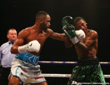 Kid Galahad vs Claudio Marrero Claudio Marrero, Kell Brook, Kid Galahad, Liam Smith, Mark DeLuca - Kell Brook returned from a 14 month hiatus from the ring to stop Mark DeLuca in seven rounds at the FlyDSA Arena in Sheffield, live on Sky Sports in the UK and DAZN in the US.