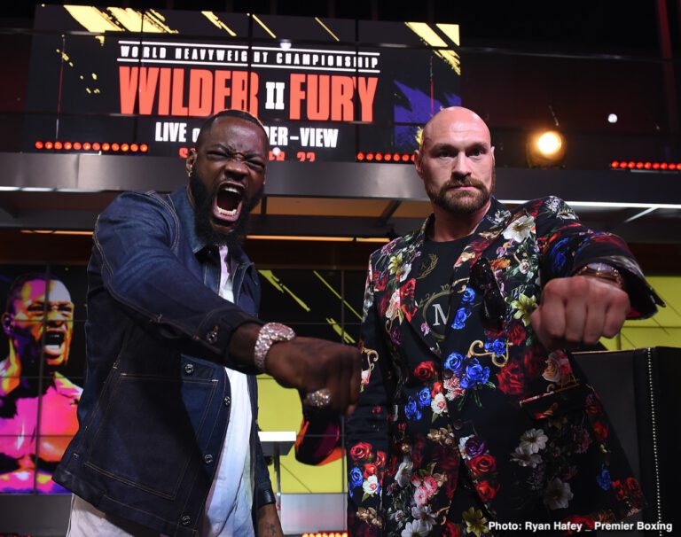 Bob Arum says Tyson Fury vs. Deontay Wilder 3 is possible next