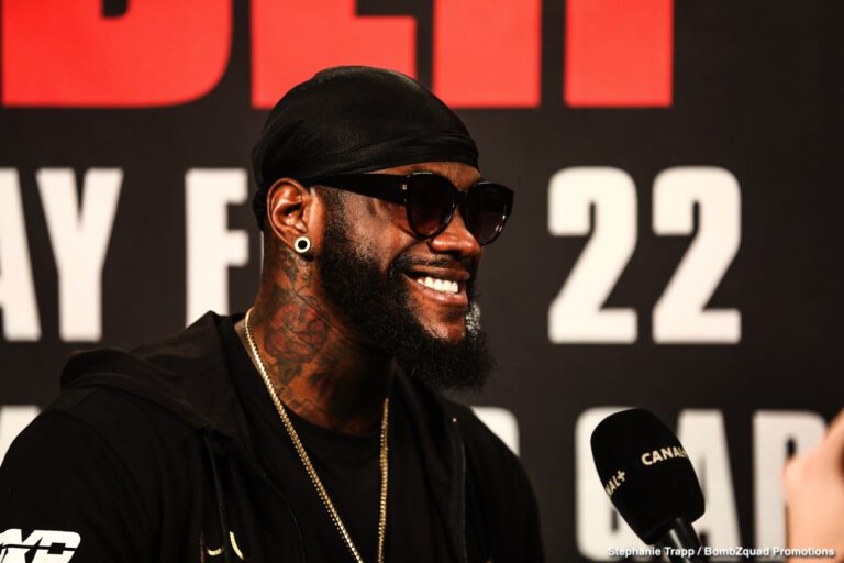 Deontay Wilder Posts Rare Twitter Message, But It's Nothing To Do With His Own Career