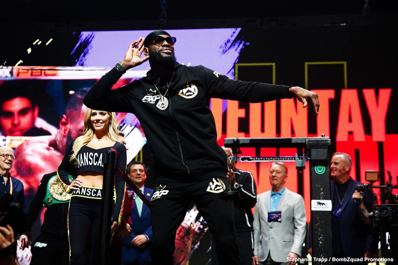 Deontay Wilder turns down step aside for Tyson Fury trilogy