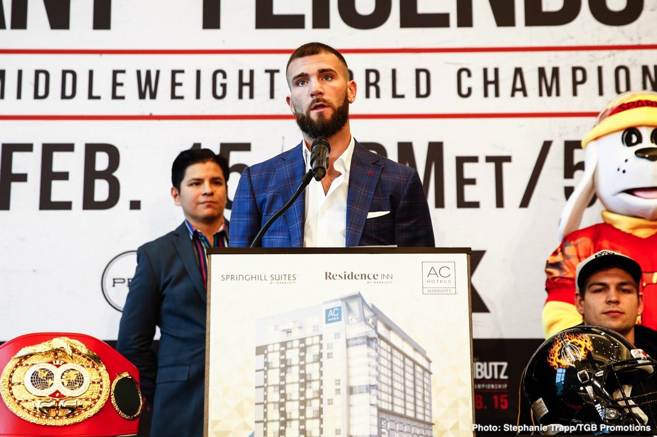 Caleb Plant and Vincent Feigenbutz final press conference quotes for Saturday