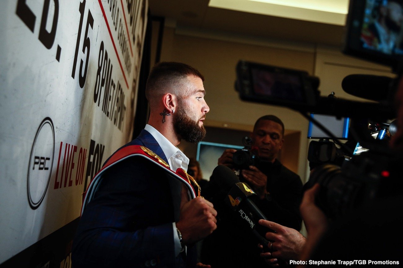 Caleb Plant and Vincent Feigenbutz final press conference quotes for Saturday