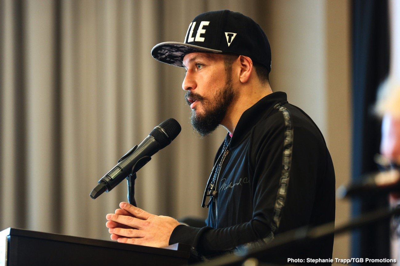 Caleb Plant and Vincent Feigenbutz final press conference quotes for Saturday